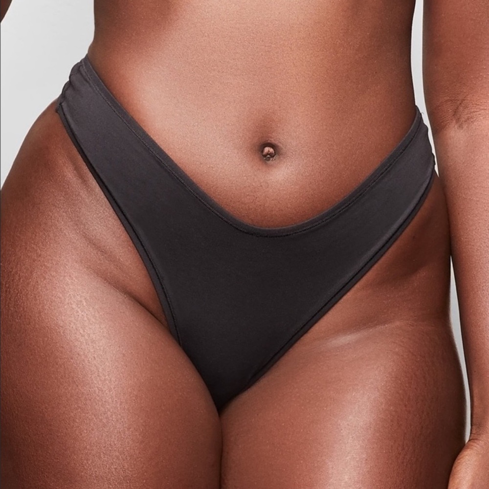 (2) SKIMS Cotton Jersey Dipped Thong